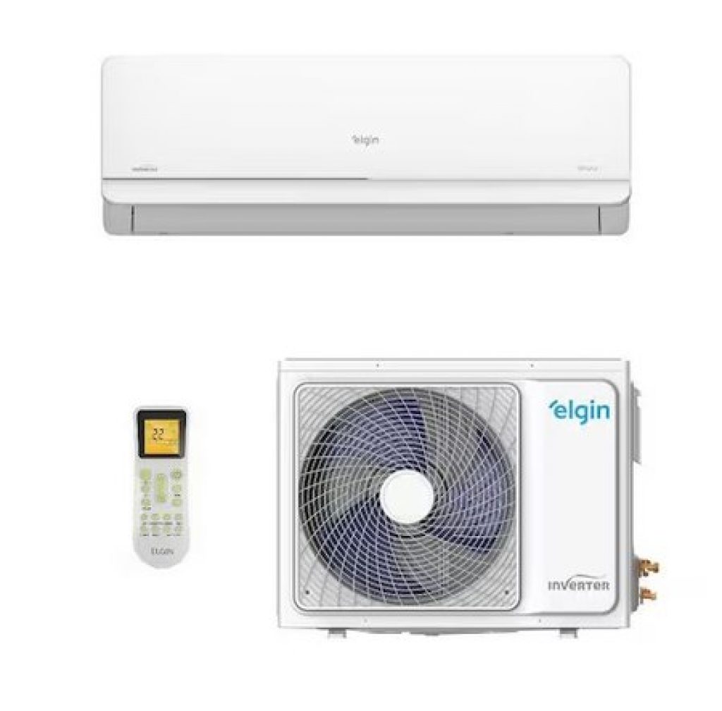 Ar-Condicionado Split HW Inverter Elgin Eco Star 12.000 BTUs R-32 Só Frio 127V