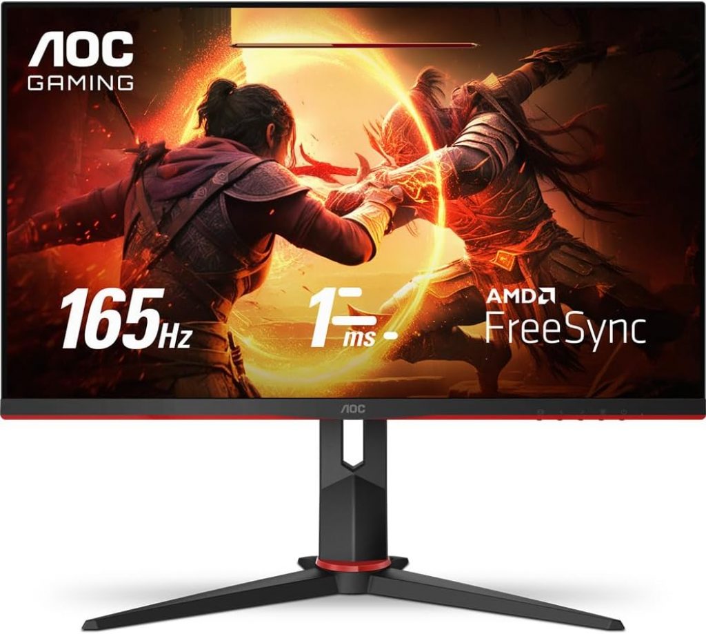 Monitor Gamer AOC 27 Pol, Full HD, VA, 165Hz, FreeSync Premium Pro, 27G2SE