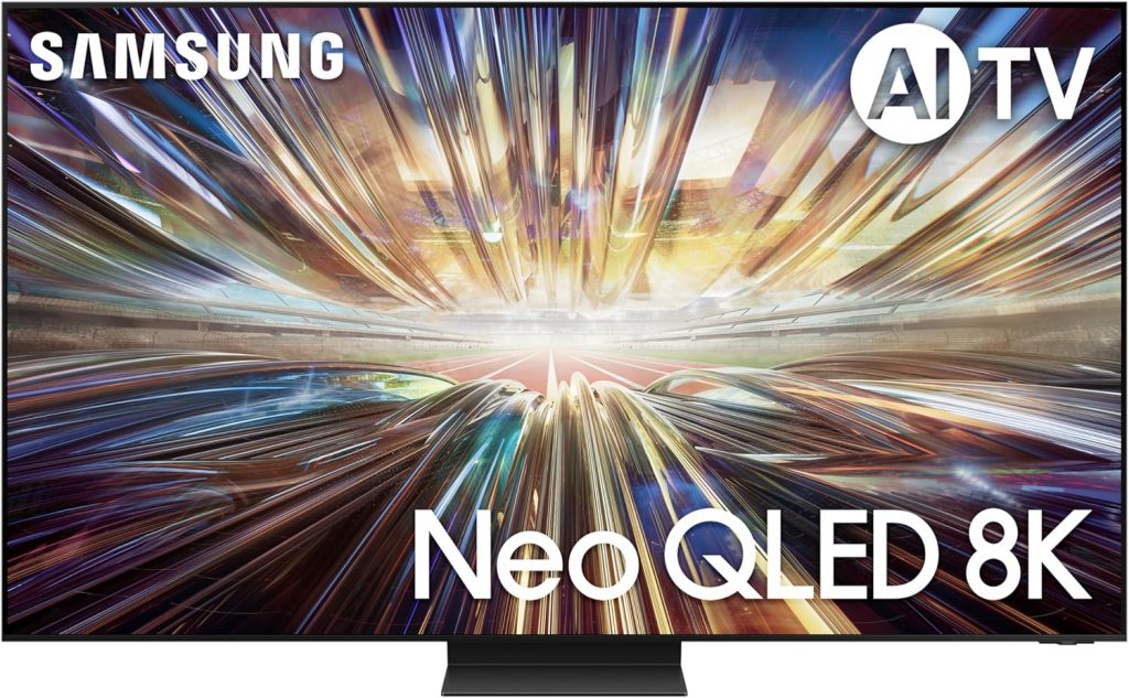 Samsung AI TV 65″ Neo QLED 8K 65QN800D 2024, Processador com AI, Upscaling 8K AI, Mini LED, Painel até 165hz, Alexa Built-in 65″