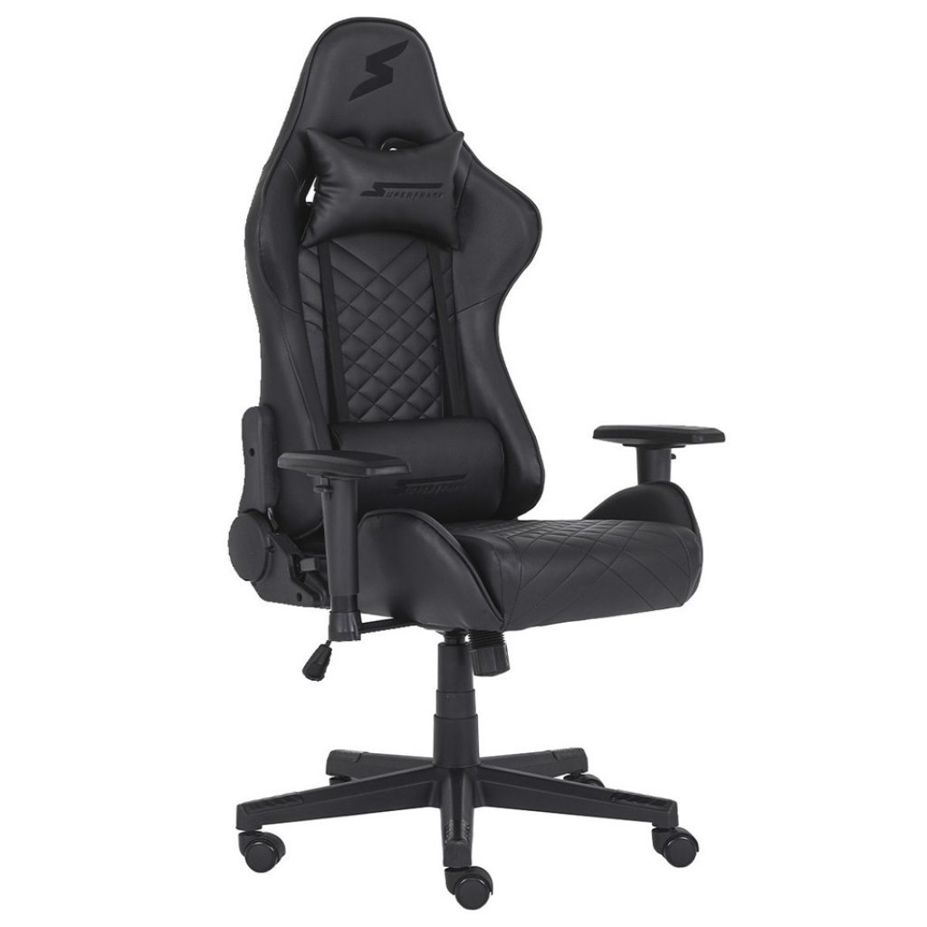 Cadeira Gamer SuperFrame Shadow, Reclinável, Preto