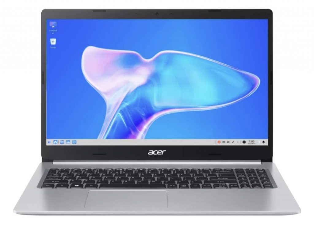 Notebook Acer Aspire 5  Ryzen 7 5700U 8GB RAM 256GB SSD 15.6 IPS FHD Linux – A515-45-R0XR