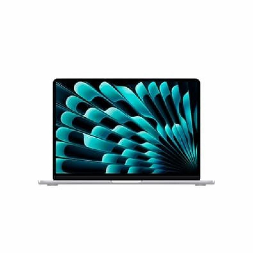 Notebook MacBook Air Apple 13″ Chip M4, CPU 10 Núcleos, GPU 8 Núcleos, Neural Engine 16 Núcleos, 16GB RAM, SSD 256GB, Prateado – MW0W3BZ/A