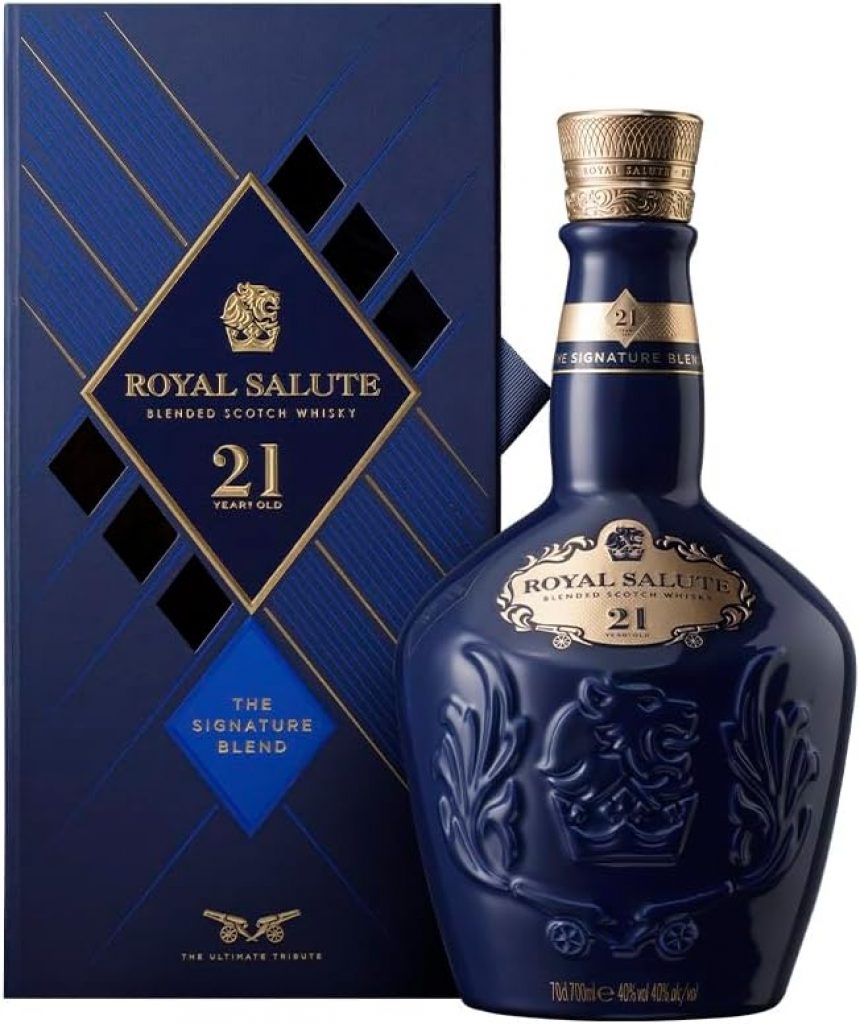 Whisky Royal Salute 21 anos The Signature Blend Escocês – 700 ml