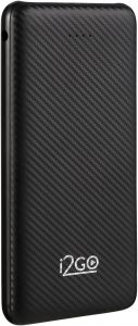 Carregador Portátil (Power Bank) I2GO 10000mAh 2 Saídas USB Preto – I2GO Plus