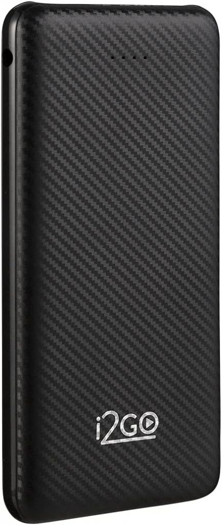Carregador Portátil (Power Bank) I2GO 10000mAh 2 Saídas USB Preto – I2GO Plus