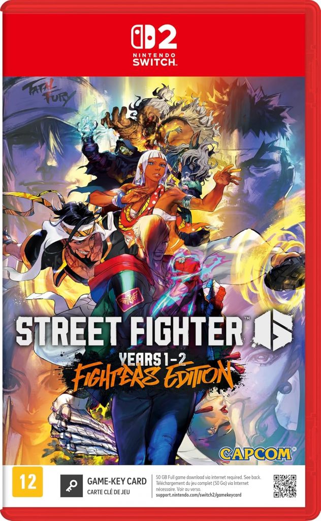 Jogo Street Fighter 6 – Years 1-2 – Fighters Edition – Nintendo Switch 2
