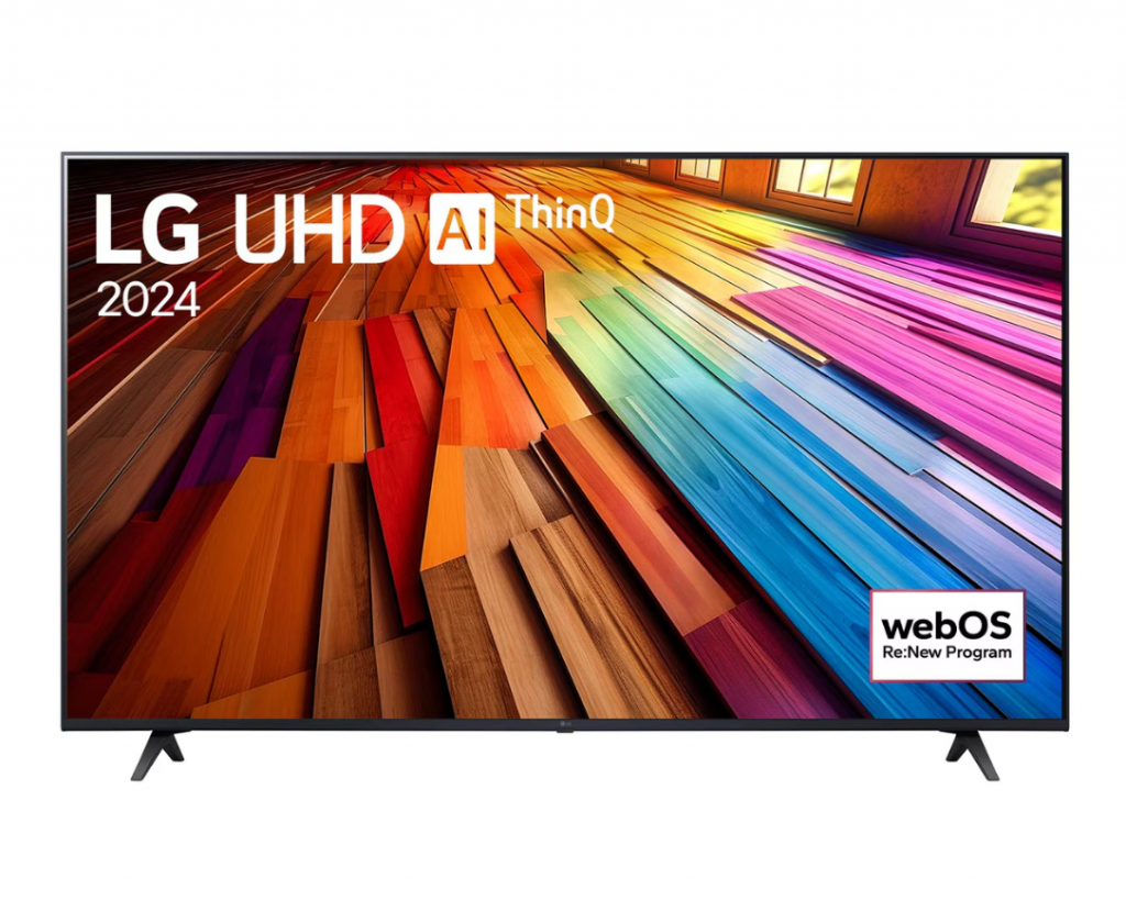 Smart TV LG UHD 4K UT80 50″ alpha 5 AI Ger 7- 50UT8000PSA