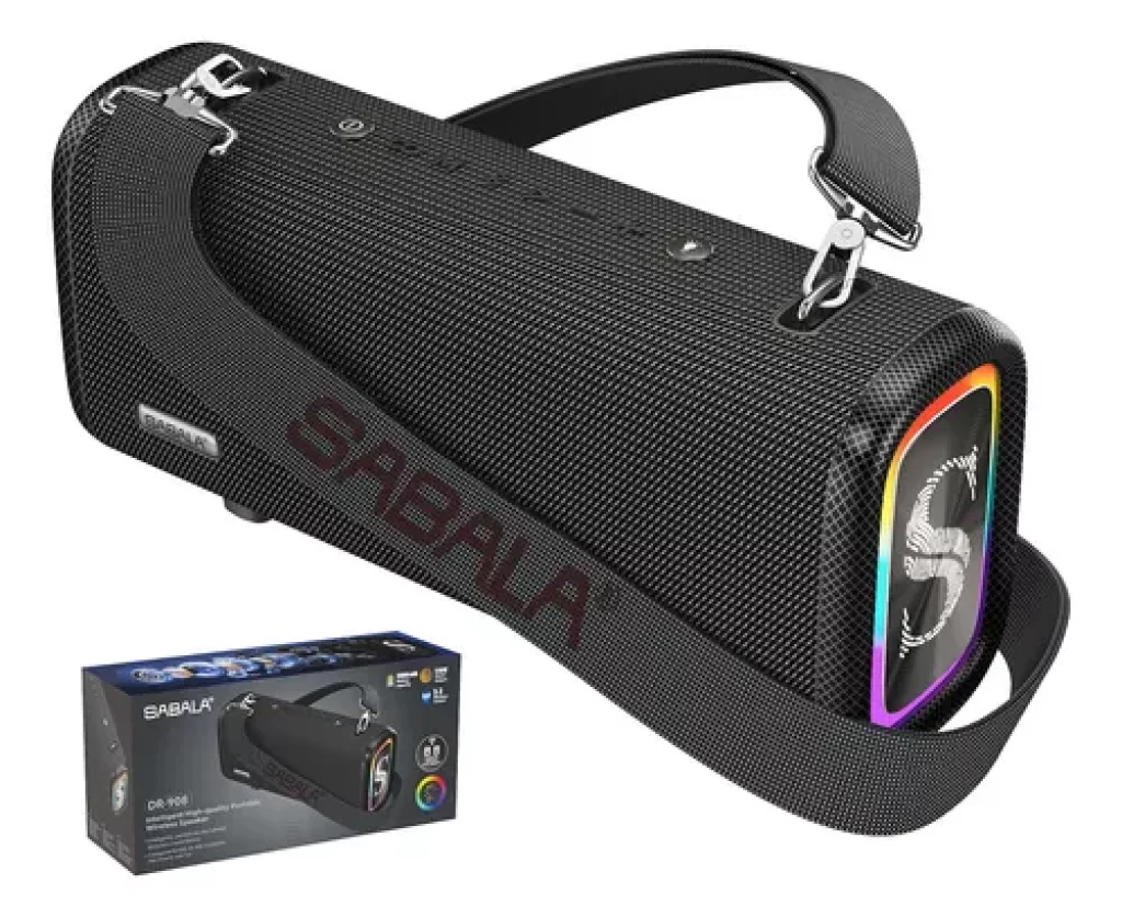 Caixa De Som Bluetooth Sabala 120W 20800mAh USB – DR-908