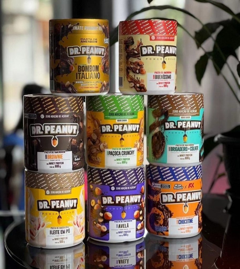 Pasta De Amendoim Gourmet 600g Dr. Peanut – Sabores