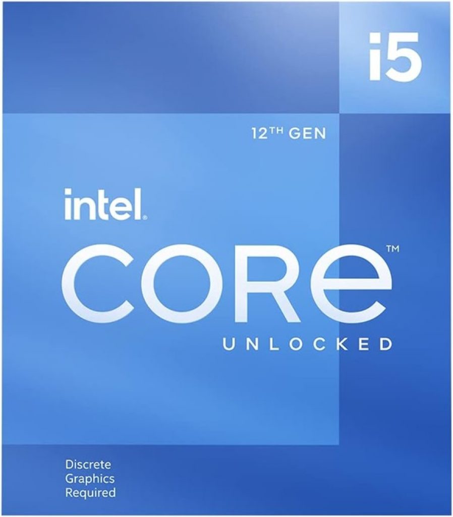 Processador Intel Core i5-12600KF, 3.7GHz (4.9Ghz Max Turbo), Cache 20MB, Quad Core, 16 Threads, LGA 1700 – BX8071512600KF