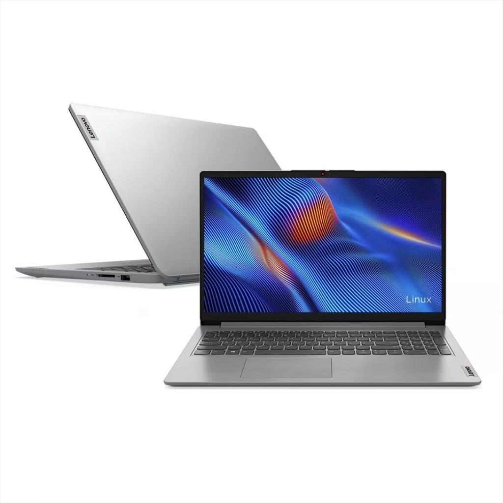 Notebook Lenovo Ideapad 1i Intel Core i3 1215U 4GB RAM 256GB Linux 15,6″ HD TN 82VYS00600