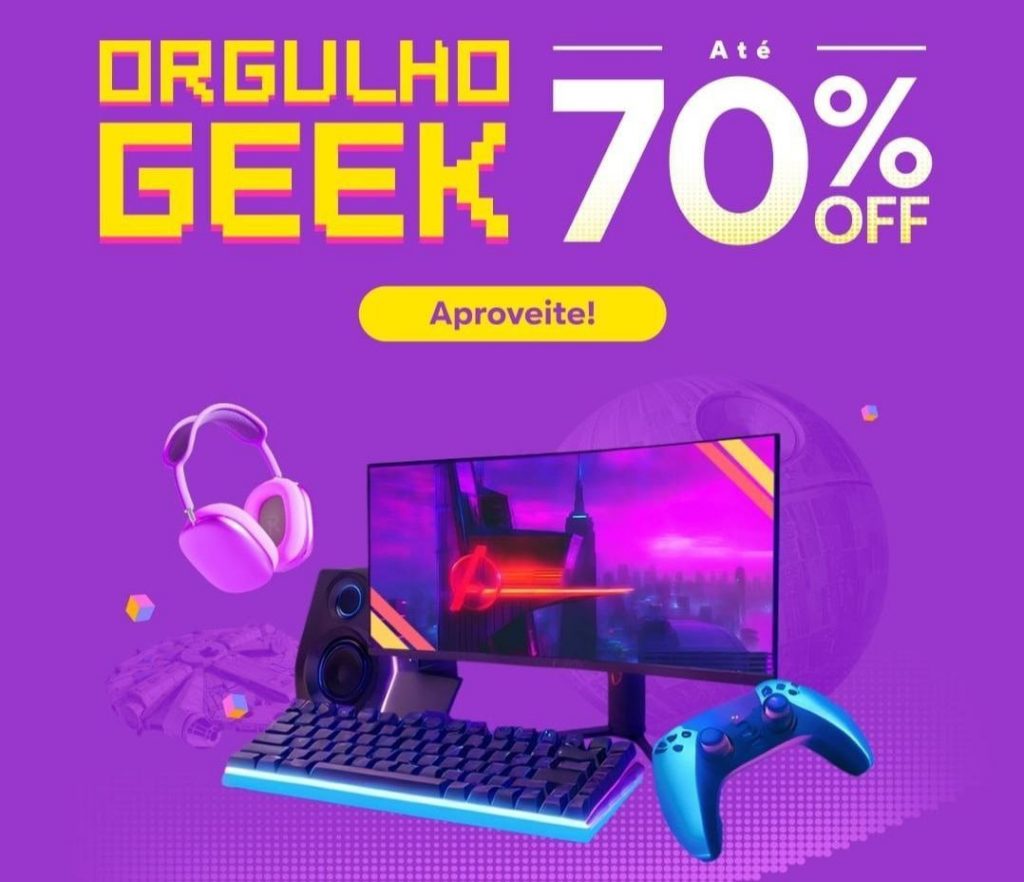 Cupons do Evento AliExpress Orgulho Geek