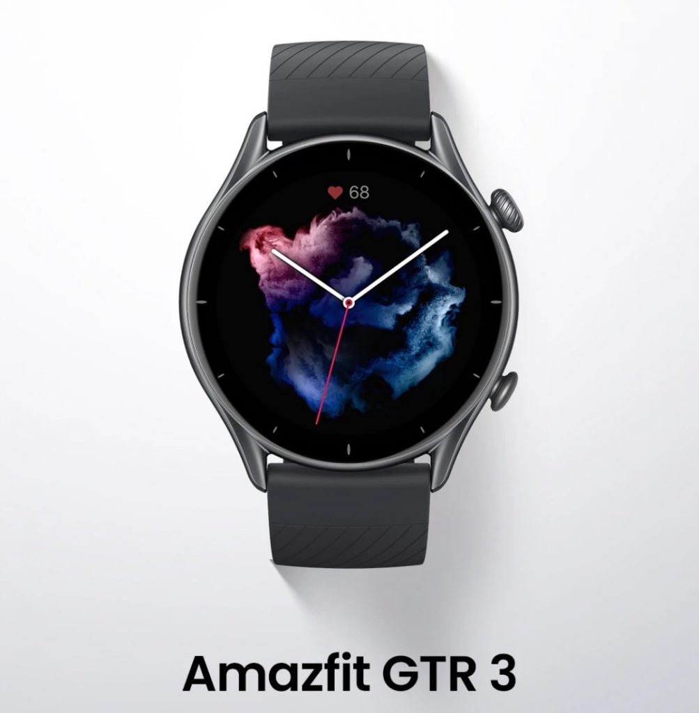 Relógio Inteligente/Smartwatch Amazfit GTR 3 46mm AMOLED Zepp OS Alexa GPS embutido, Bateria 21 dias, Mais de 150 Modos esportivos Versão global