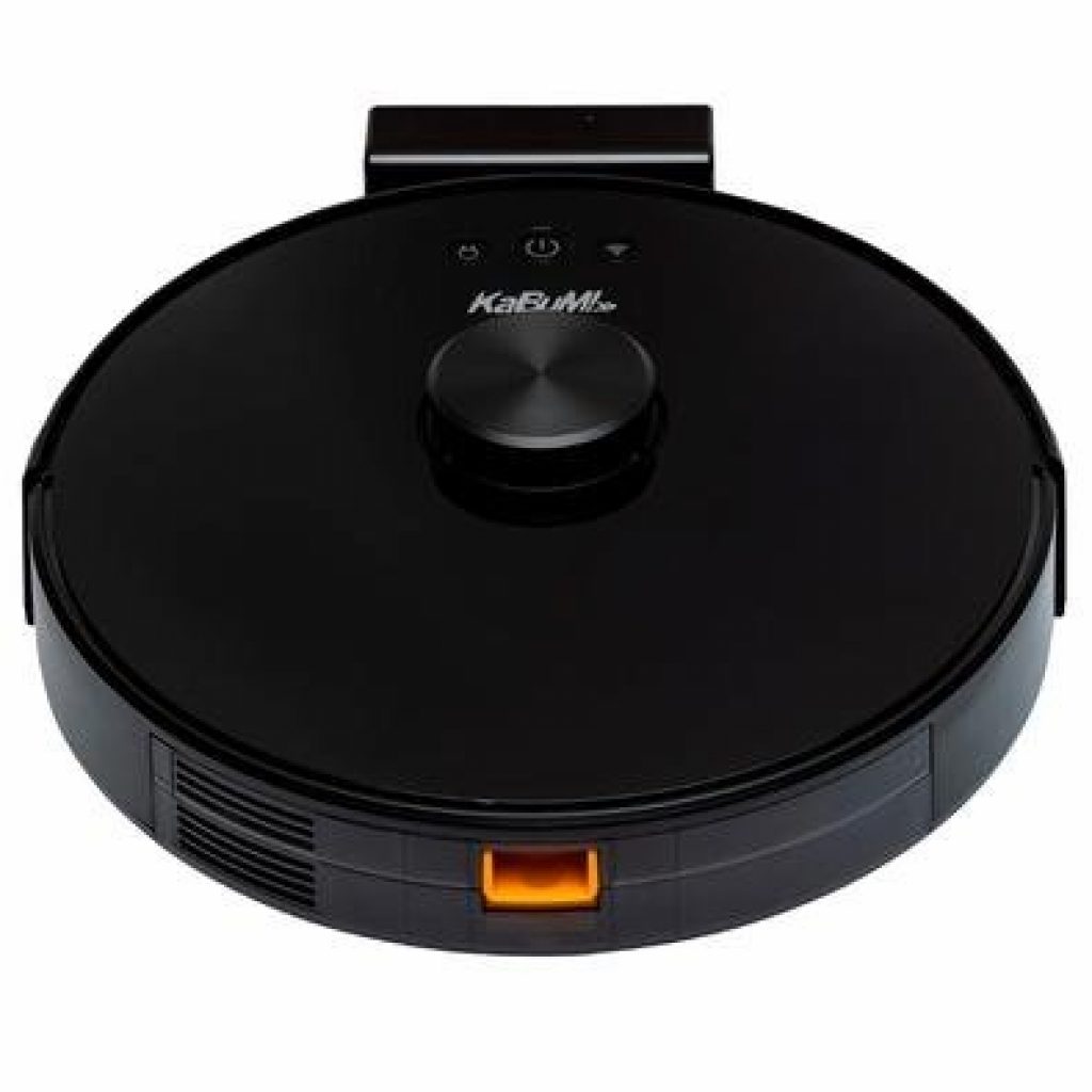 Robô Aspirador KaBuM! Smart 700, Passa Pano, Preto – KBSF003