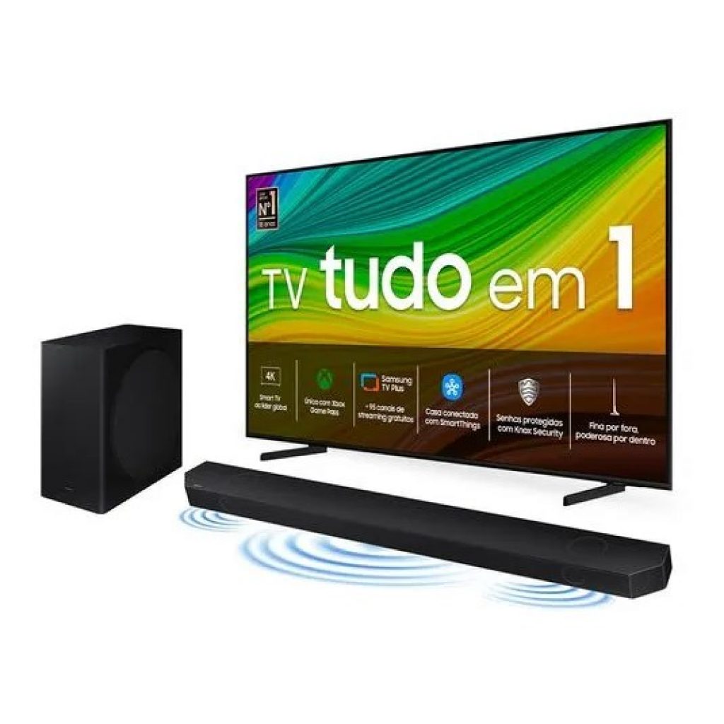 Combo Samsung Smart TV 50″ QLED 4K 50Q60D + Soundbar Samsung HW-B550