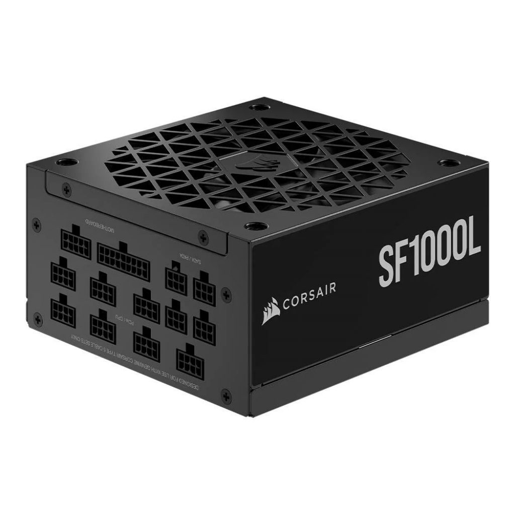 Fonte Corsair SF-L Series SF1000L, 1000W, 80 Plus Gold, Modular, Sem Cabo, Preto – CP-9020246-WW