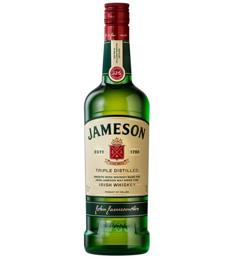 Jameson – Whiskey Irlandês, 750 ml