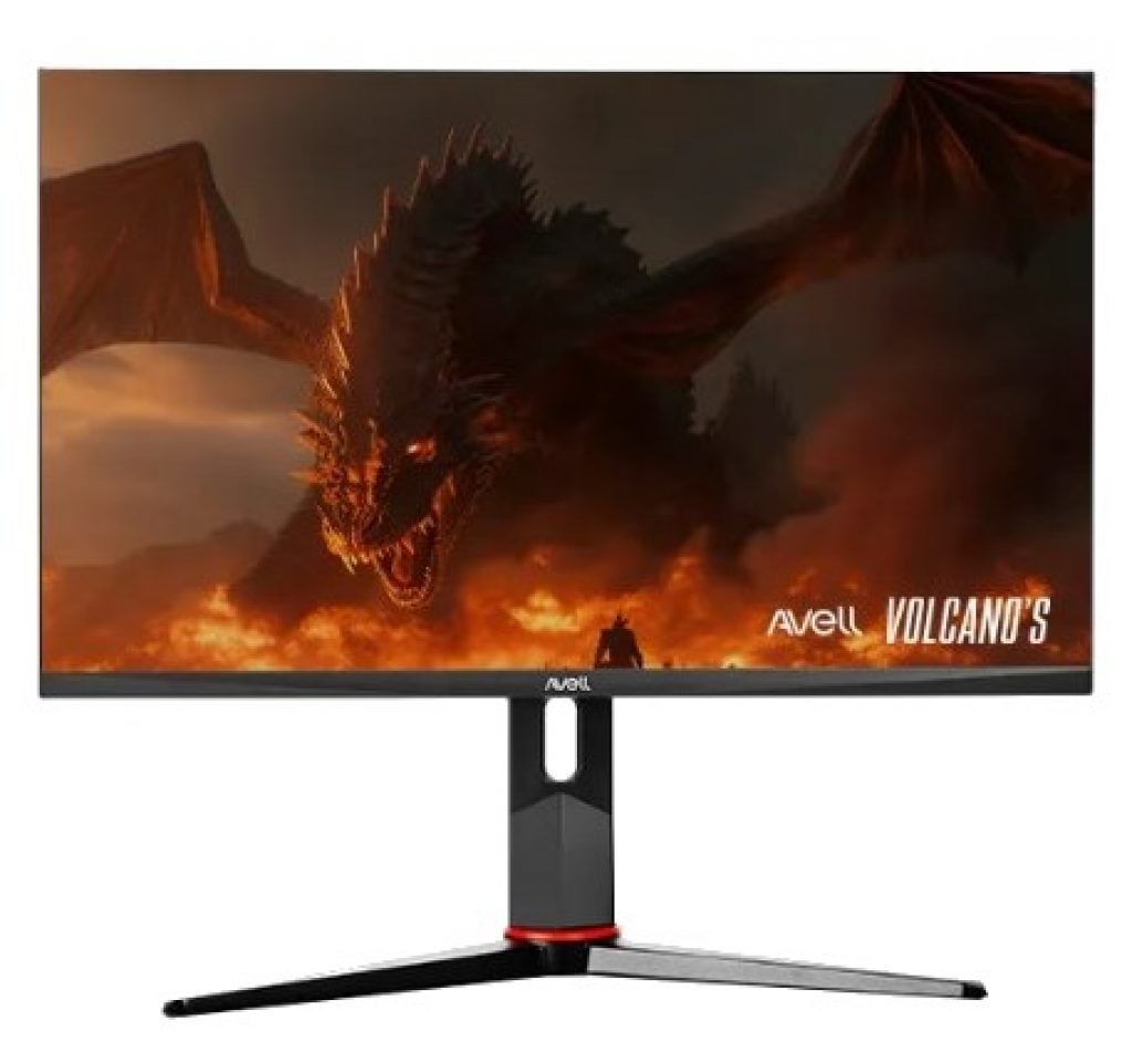 Monitor Gamer Avell Volcano’s 27″, 180Hz, QHD, IPS, 1ms, DisplayPort e HDMI, 100% sRGB, HDR, G-sync, FreeSync – G270Q180