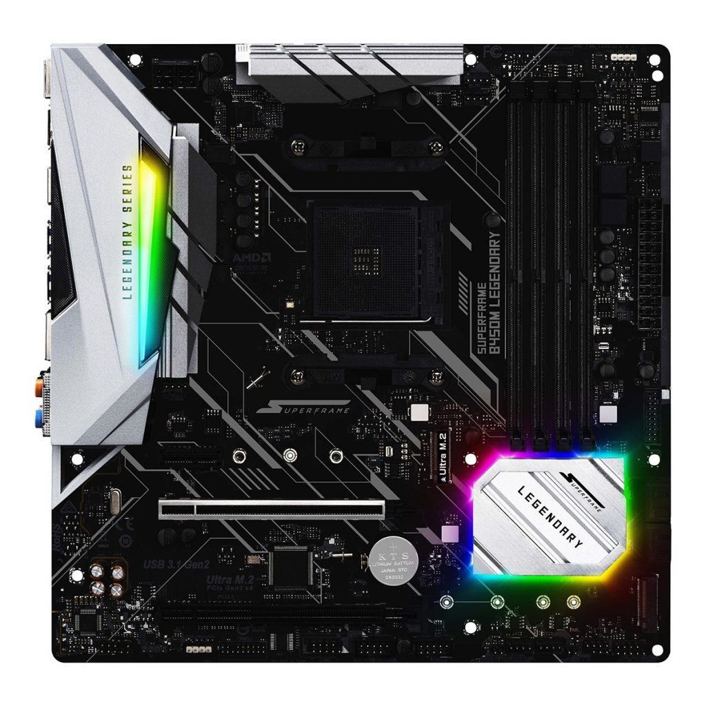 Placa Mãe SuperFrame B450M Legendary Series Chipset B450, AMD, AM4, mATX, DDR4 – SF-B450-LS