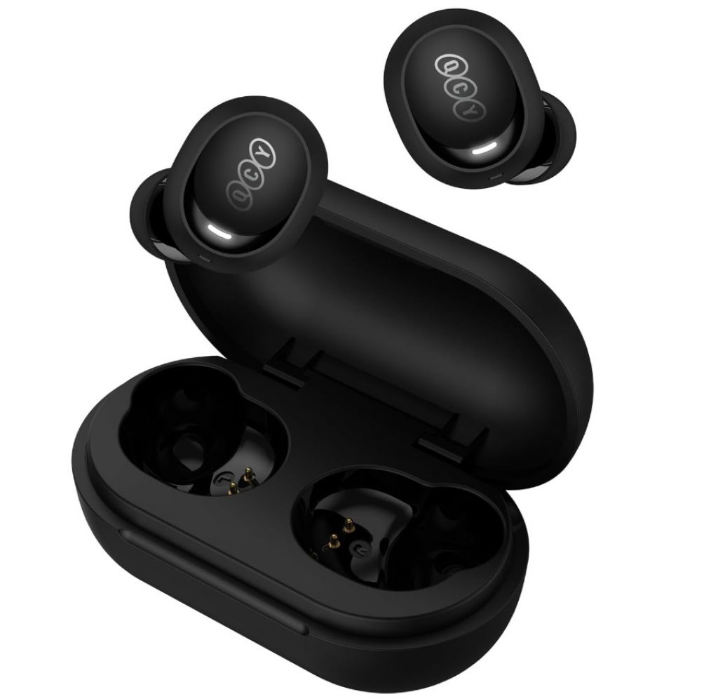 Fone de ouvido Bluetooth QCY T27 ArcBuds Lite TWS Intra-auricular IPX4 Preto – BH23QT27A