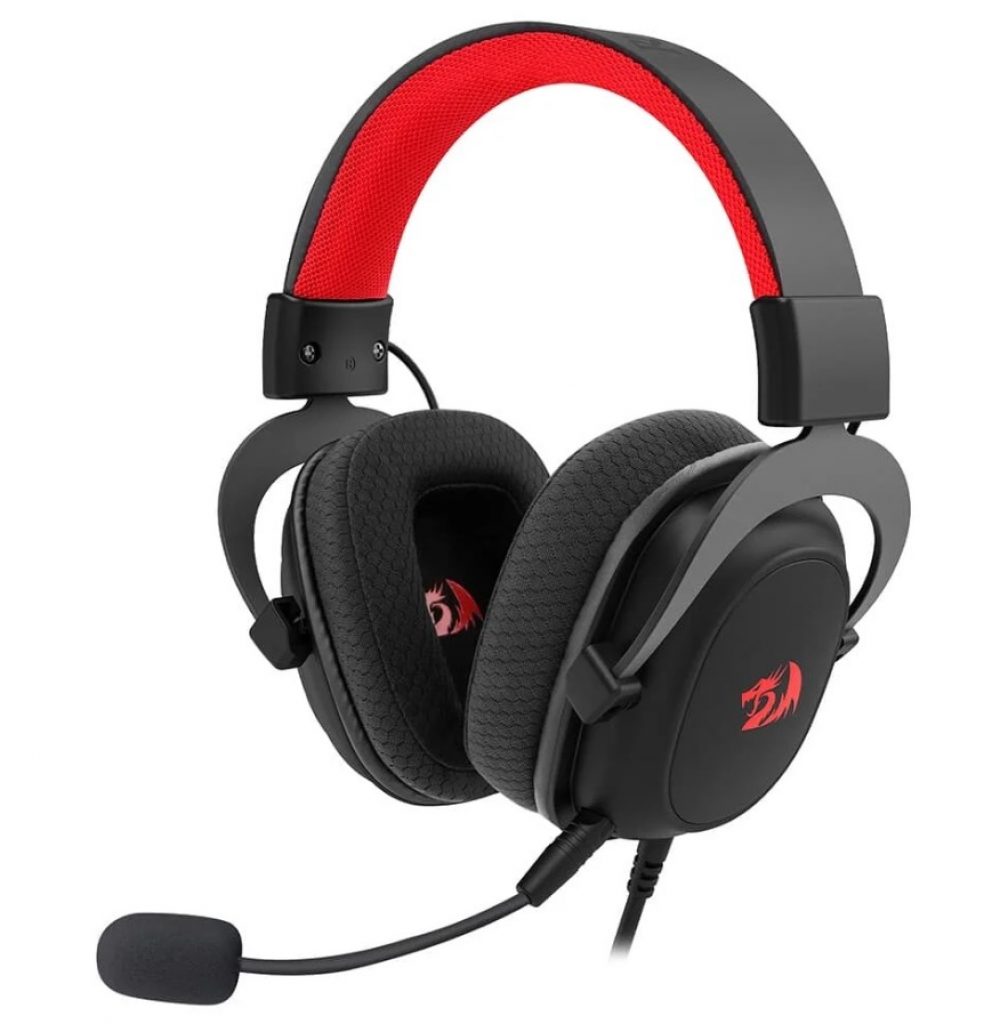 Headset Gamer Redragon Zeus Lite, P3, Preto – H510-LT