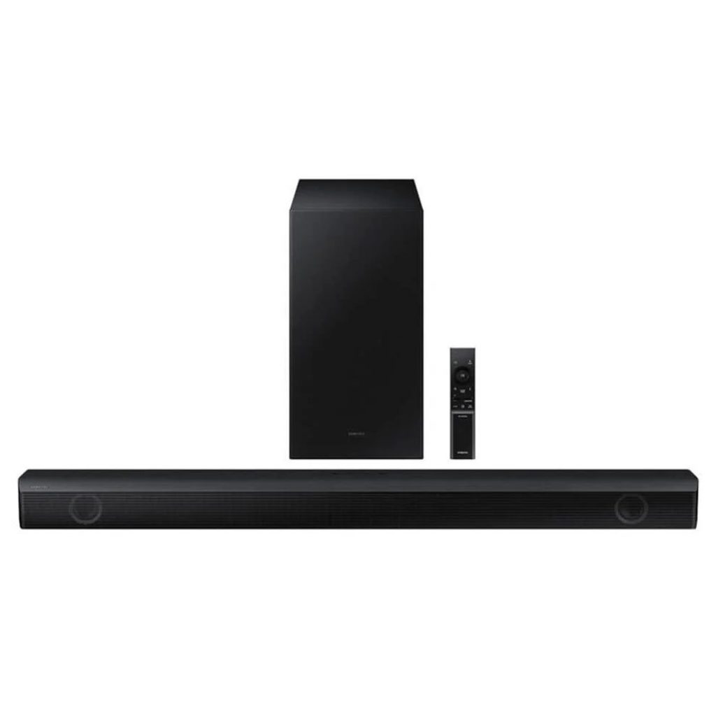 Soundbar Samsung HW-B550, com 2.1 canais, Bluetooth e Subwoofer sem Fio – HW-B550/ZD