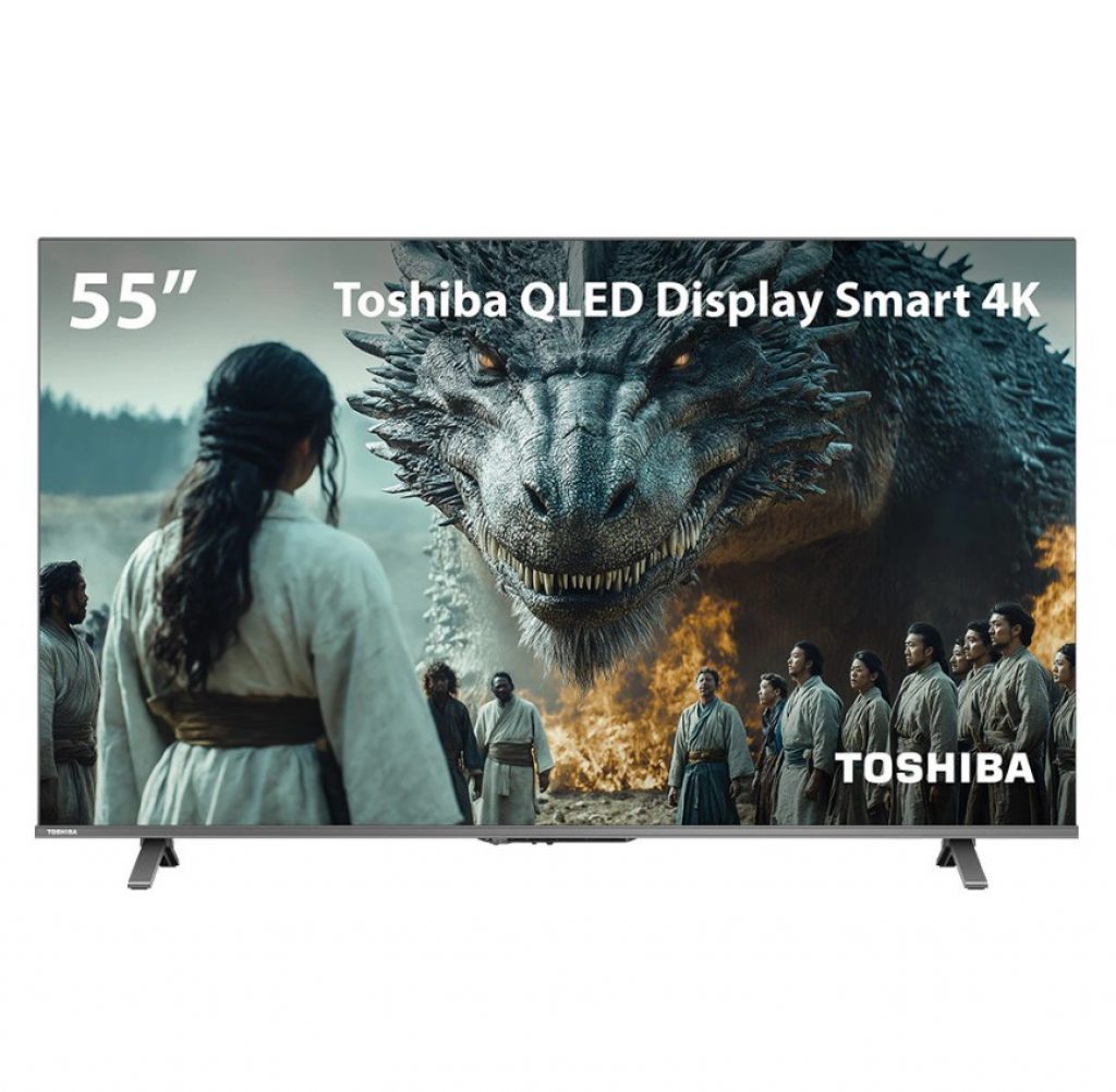 Smart TV Toshiba QLED 55″ 4K Google TV 3HDMI 2USB Wi-Fi – MW510