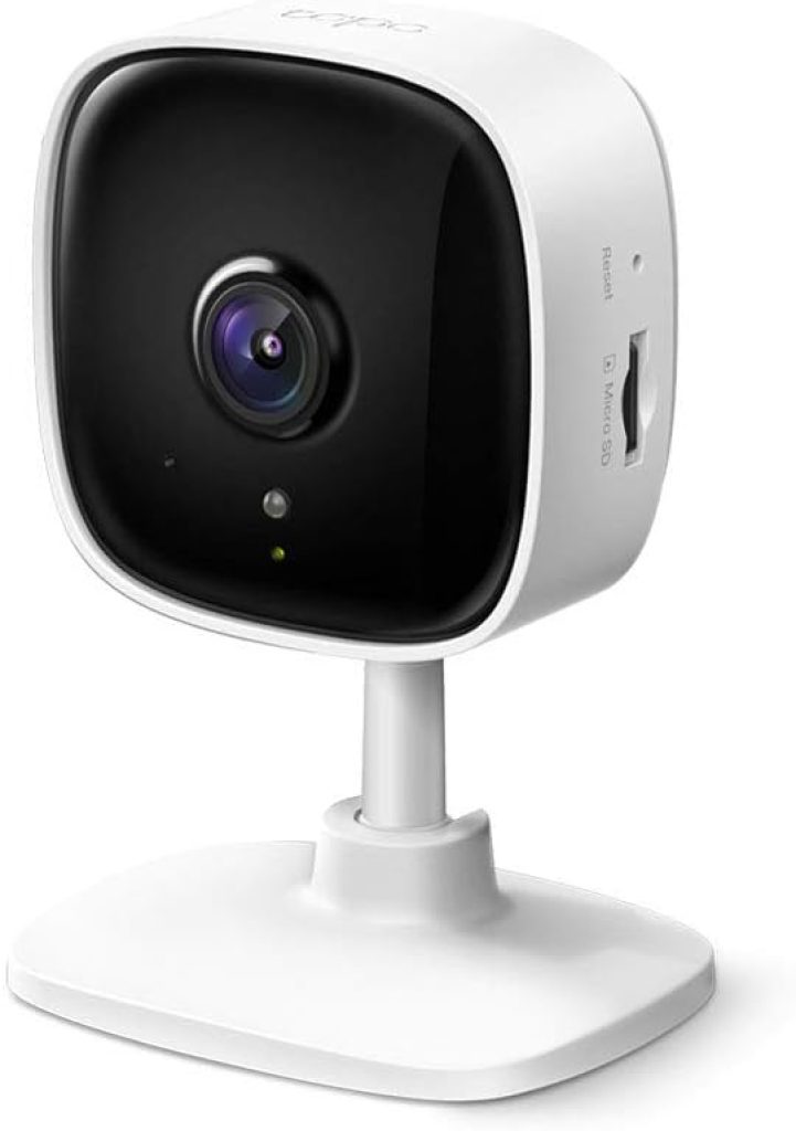 Câmera de segurança inteligente Wi-Fi, Full HD 1080p, Tapo C100, TP-Link, compatível com Alexa