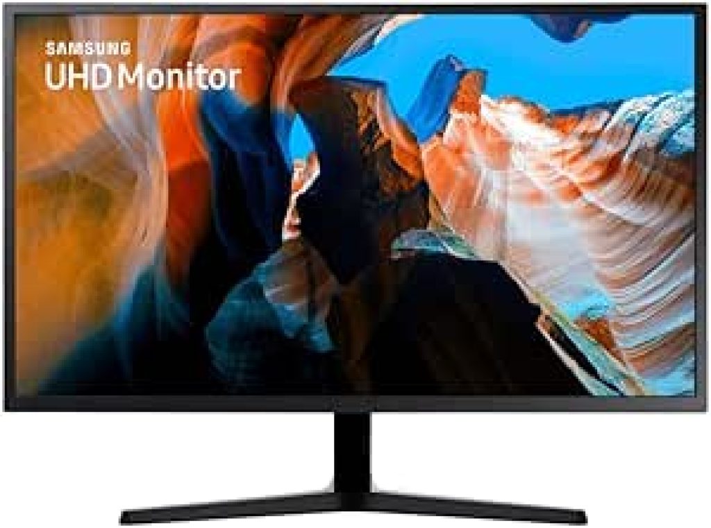 Monitor Samsung UJ59 32″ 4K UHD, Tela Plana, Painel VA, 60Hz, 4ms, HDMI, Display Port, FreeSync, Game Mode – Preto