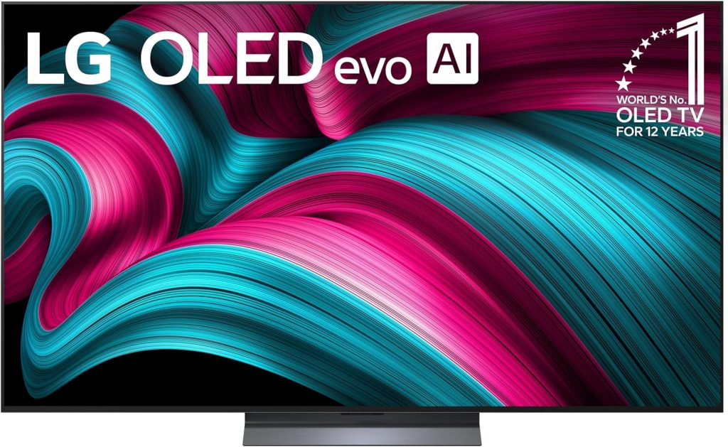 Smart TV LG OLED evo AI C5 65″ com Dolby Atmos, Dolby Vision, HDR10, AI Super Upscaling 4K, Modo Filmmaker, Wow Orchestra, Alexa