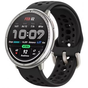 Relógio inteligente Amazfit Active 2 44mm 1,32″ AMOLED, Zepp OS, Zepp Flow, Monitor de saúde BioTracker 6, Mapas GPS com direção, Rastreador fitness, Bateria de 10 dias, Bluetooth Calling, Monitor de sono, Resistente à água 5ATM