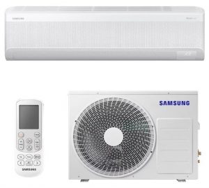 Ar Condicionado Split Hi Wall Inverter Samsung WindFree Connect AI 18.000 BTUs Quente e Frio 220V