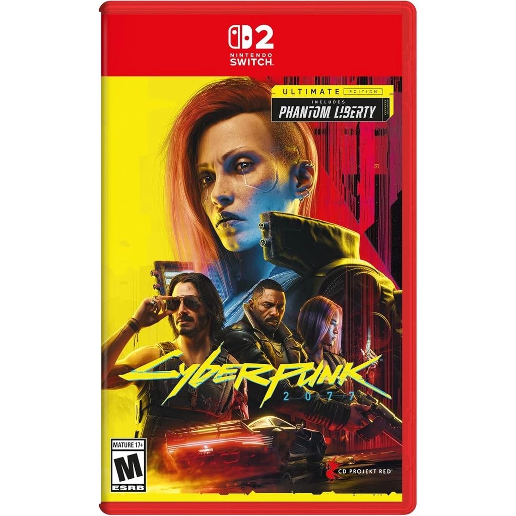 Cyberpunk 2077 Ultimate Edition Nintendo Switch 2 Midia Fisica