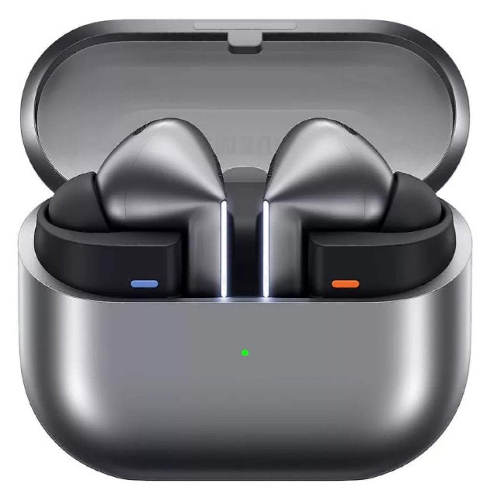 Fone de Ouvido sem fio Samsung Galaxy Buds3 Pro, Cancelamento de Ruído Inteligente, Galaxy AI