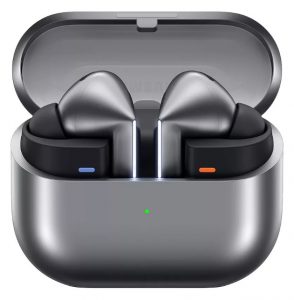 Fone de Ouvido sem fio Samsung Galaxy Buds3 Pro, Cancelamento de Ruído Inteligente, Galaxy AI