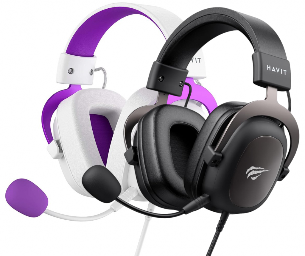 Headphone Fone de Ouvido Havit HV-H2002d, Gamer, com Microfone, Falante 53mm, Plug 3, 5mm: compatível com XBOX ONE e PS4, HAVIT, HV-H2002d