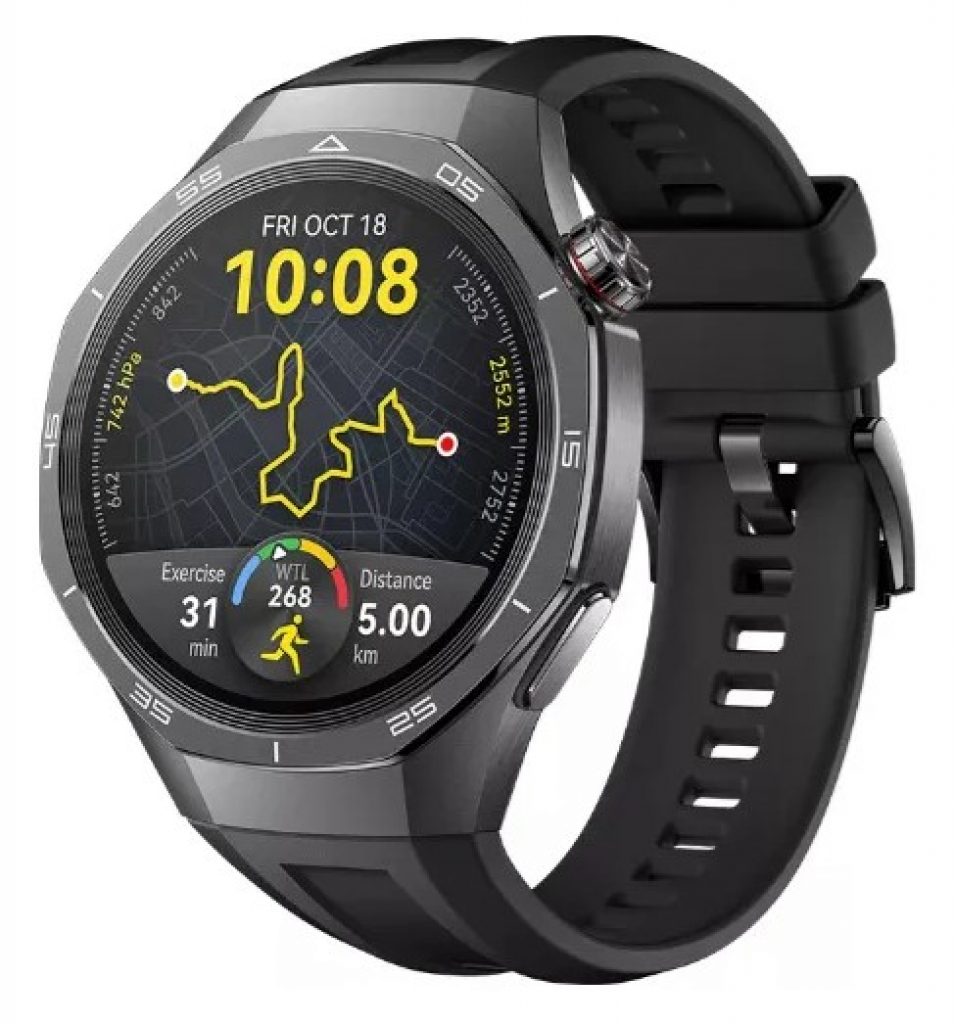 Smartwatch Huawei Watch GT5 Pro 46mm GPS Amoled Android iOS Black – VILI-B29F