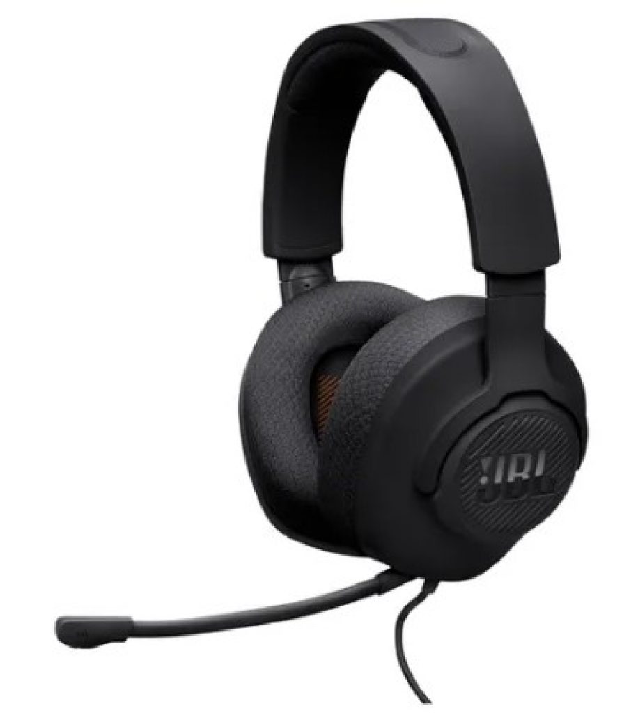 Headset Gamer Com Fio JBL Quantum 100m2 Com Mic, Preto – JBLQTUM100M2BLK