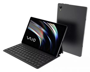 Tablet VAIO TL10 8GB 128GB Octa-Core Tela 10,4” 2K 4G WiFi Câmera 8MP + Selfie 5MP Android 13 7000mAh Com Teclado De Conexão Inteligente – Preto