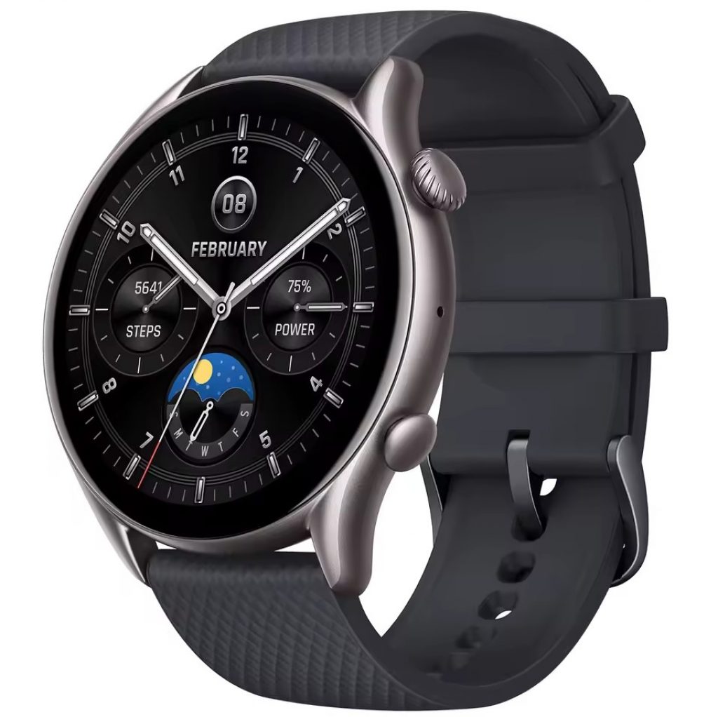 Smartwatch Amazfit GTR 4 NEW 46mm 1.45″ AMOLED, Zepp OS, Bateria de 12 dias, GPS, Android e iOS, Relógio Inteligente, Resistência à água 5 ATM