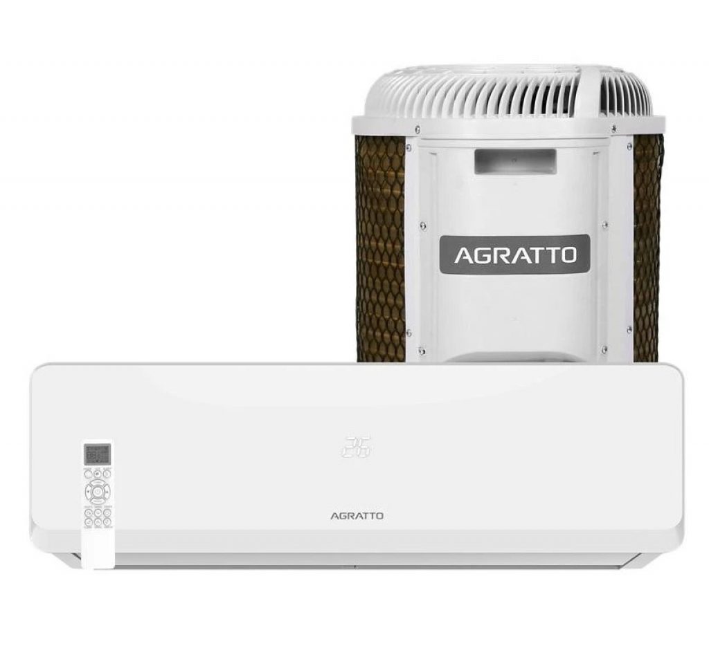 Ar Condicionado Split Agratto Hi Wall Fit Top 12.000 BTU/h Frio Monofásico Branco FACST12F-02 220V