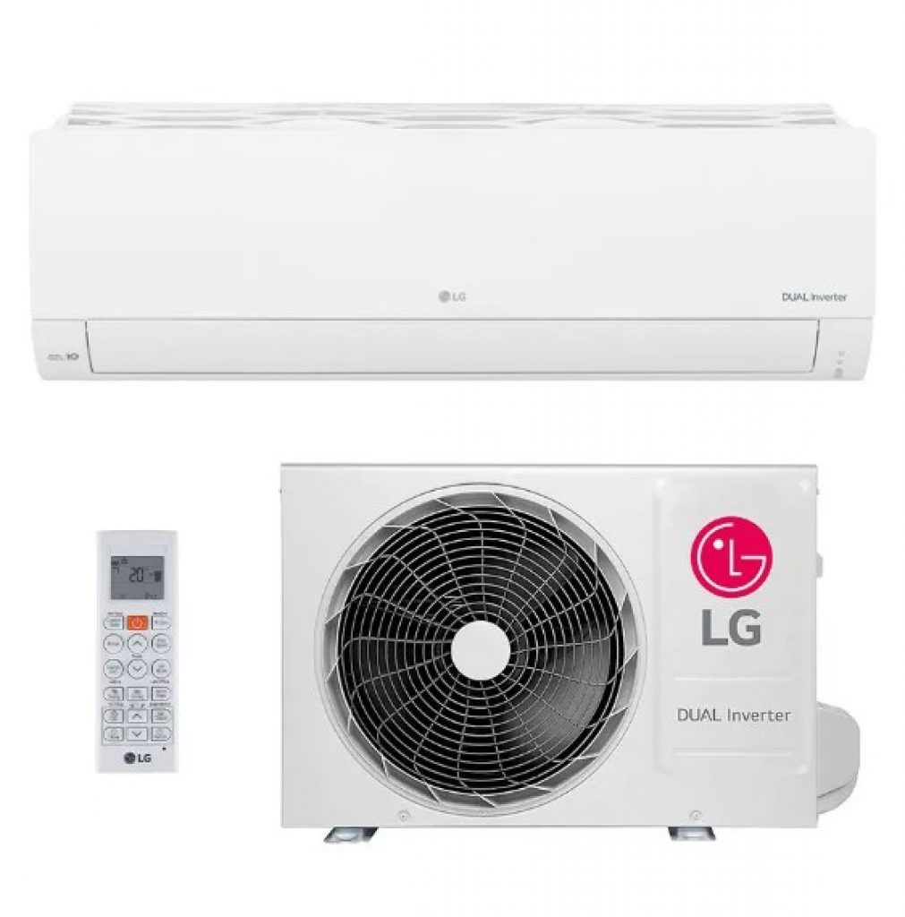 Ar Condicionado Split Dual Inverter LG Compact AI 9000 BTUs Frio 220V S3-Q09AAQAK / Q09AAQAL