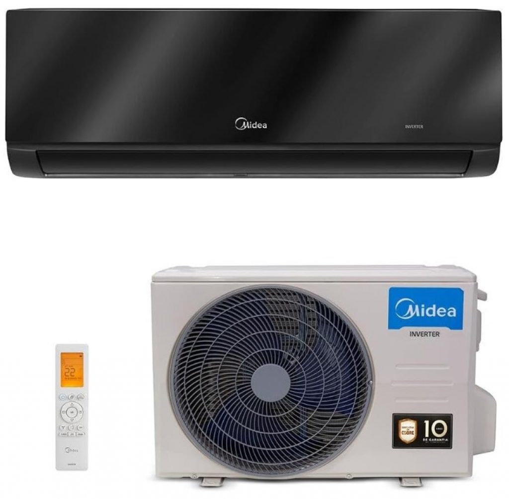 Ar-condicionado Split Inverter 12000 Btus Springer Midea Xtreme Save Connect High Wall Black Quente e Frio 220V – 42MGVQI12M5/38MGVQI12M5