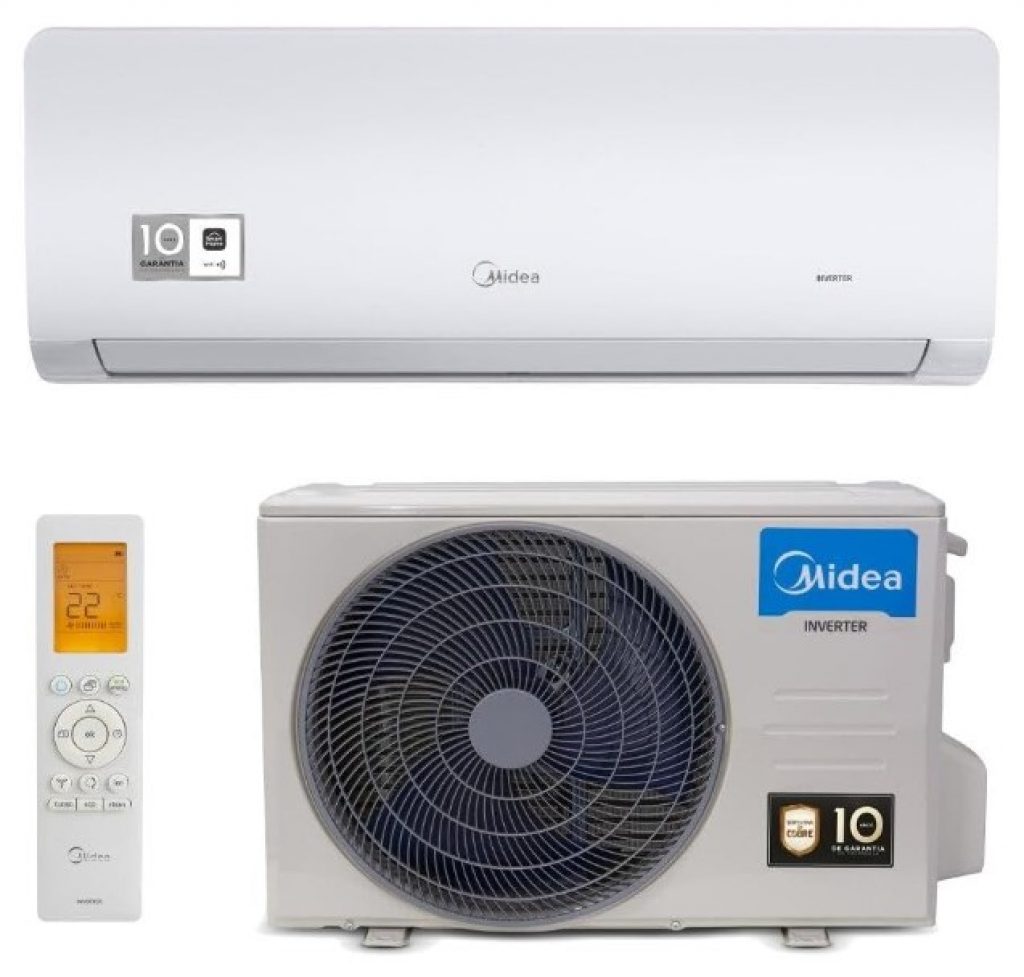 Ar-condicionado Split Inverter 12000 BTUs Springer Midea Xtreme Save Connect High Wall Quente e Frio 220V – 42AGVQI12M5/38AGVQI12M5