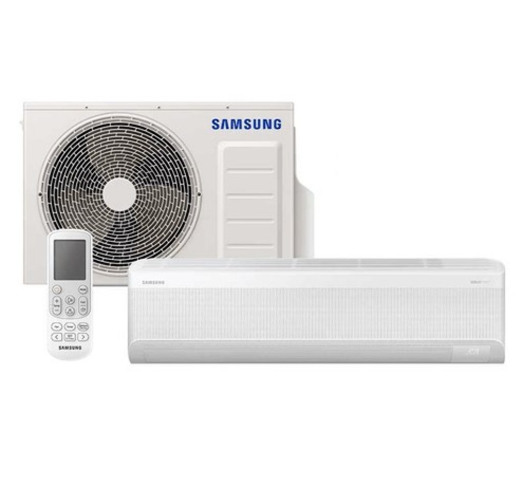 Ar-condicionado Split Samsung Inverter WindFree Connect AI 24.000 BTUs Frio Sem Vento – F-AR24DYFAAWKNAZ