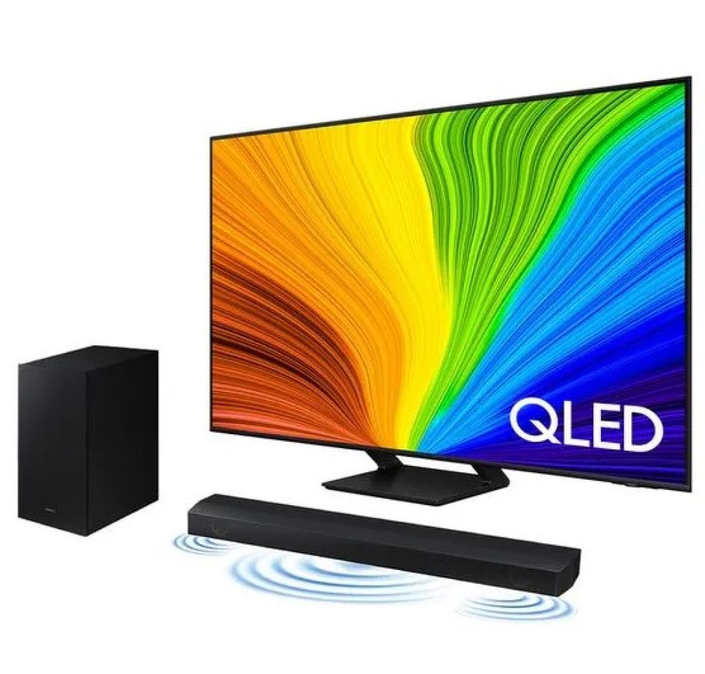 Combo Smart TV 65″ QLED 4K 65Q70D 2024 + Soundbar HW-B550/ZD