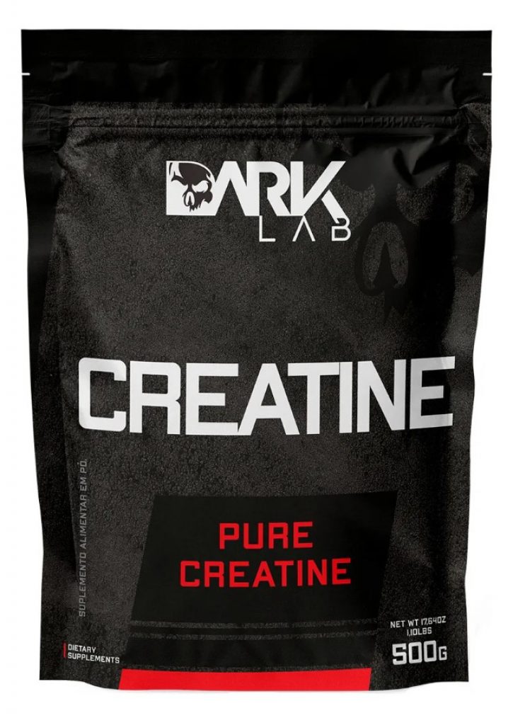 2un Creatina Monohidratada Pura 500g Dark Lab Unidade