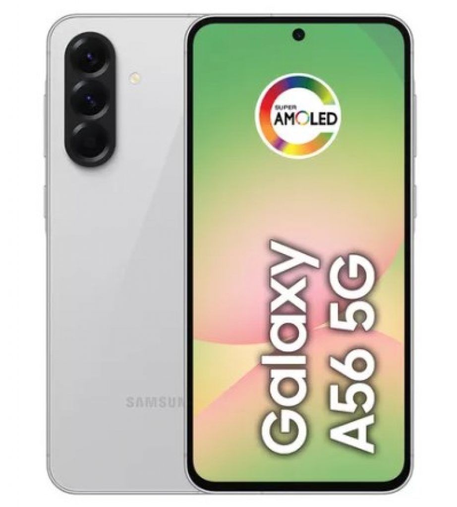 Smartphone Samsung Galaxy A56 5G 128GB, 8GB RAM, Câmera Tripla até 50MP, Tela Super AMOLED 6.7″, IP67, NFC, Vídeo HDR e Recursos AI