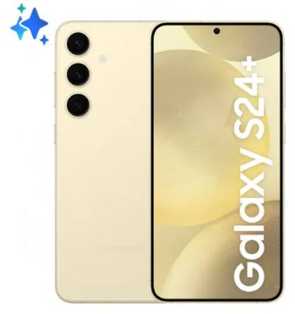 Smartphone Samsung Galaxy S24+ 6,7″ Galaxy AI 256GB 5G 12GB RAM Câm. Tripla 50MP + Selfie 12MP Bateria 4900mAh Dual Chip