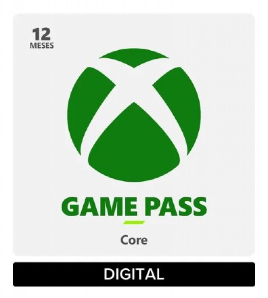 Xbox Game Pass Core 12 meses assinatura (Digital)